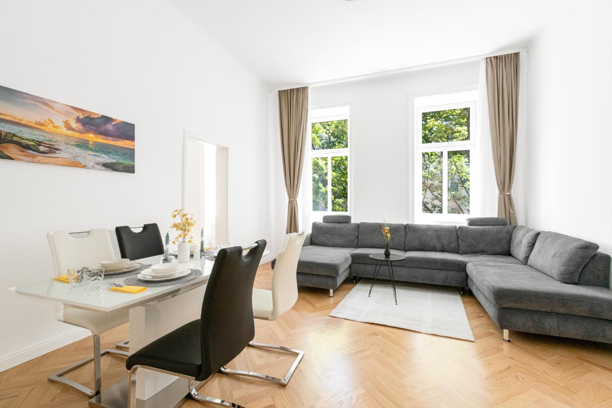 Stilvolle 2 Zimmer Apartment Im Wiener Altbaustil Nahe Donaukanal Εξωτερικό φωτογραφία